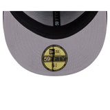 Black Baltimore Orioles All Over Logo Gray Bottom 59FIFTY New Era Fitted