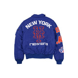 Royal Blue New York Mets Alpha Industries MA-1 New Era Flight Jacket