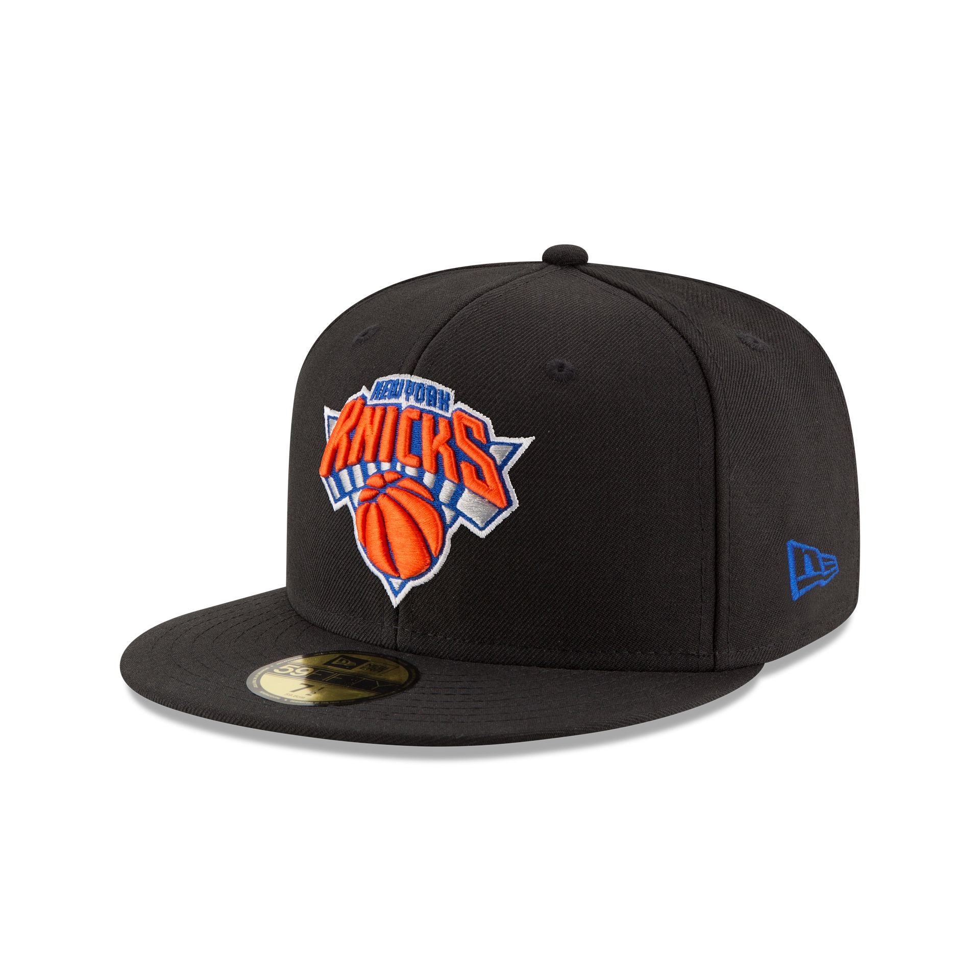 Black New York Knicks Gray Bottom 2026 Finals Participation Side Patch New Era 59Fifty Fitted