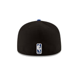 Black New York Knicks Royal Blue Visor Gray Bottom 2026 Finals Participation Side Patch New Era 59Fifty Fitted