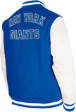 Royal Blue New York Giants New Era 3rd Down Wool Varsity Heavy Jacket