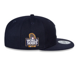 Navy Blue New York Yankees Gray Bottom 2024 World Series Side patch New Era 9Fifty Snapback