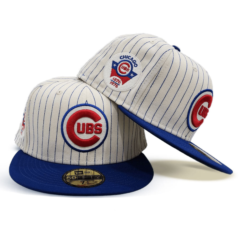 Casquette ajustée Chicago Cubs New Era bleu clair 59FIFTY pour homme Casquette ajustée Chicago Cubs New Era bleu clair 59FIFTY pour homme