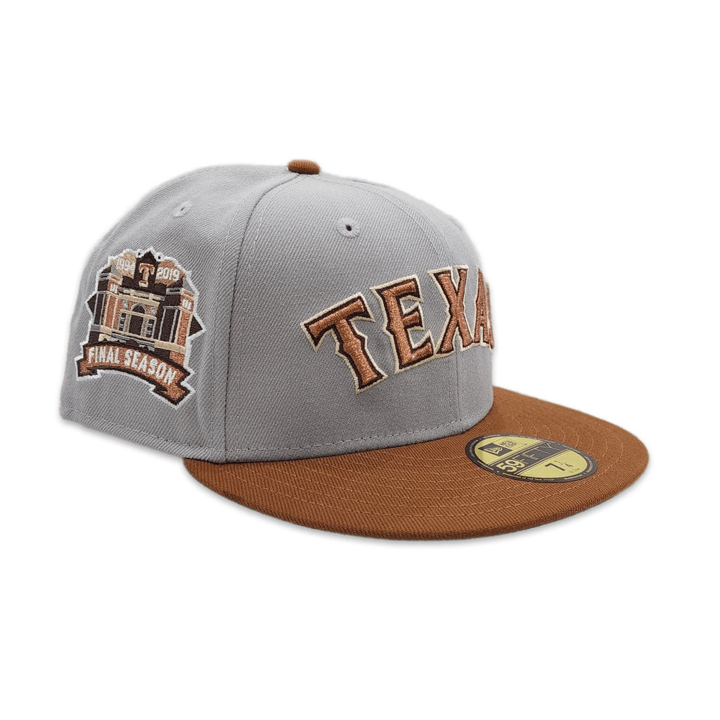 Texas Rangers 1995 All -Star Game Gray Brim New Era Fitted Hat