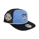 Sky Blue Arizona Diamondbacks Black Trucker Green Bottom 25th Anniversary Side Patch New Era Snapback