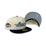Off White  Autism Awareness Houston Astros Black Visor Gray Bottom 2004 All Star Game Side Patch New Era 59Fifty Fitted