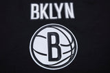 Black Brooklyn Nets Retro Classic SJ Striped T-Shirt