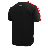 Black Chicago Bulls Retro Classic SJ Striped T-Shirt
