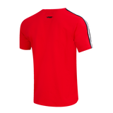Red Chicago Bulls Retro Classic SJ Striped T-Shirt
