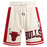 Off White Chicago Bulls Pro Standard Retro Classic DK 2.0 Shorts