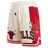 Off White Chicago Bulls Pro Standard Retro Classic DK 2.0 Shorts