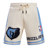 Off White Memphis Grizzlies Pro Standard Retro Classic DK 2.0 Shorts