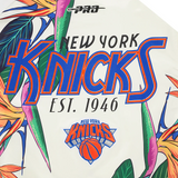 Off White Eggshell New York Knicks Pro Standard Paradise Sublimated Satin Light Jacket