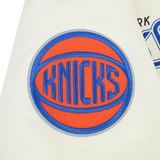 Off White Eggshell New York Knicks Pro Standard Paradise Sublimated Satin Light Jacket