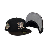 Black Anaheim Mighty Ducks brown Visor Gray Bottom 2007 Stanley Cup Champions Side Patch New Era 59Fifty Fitted