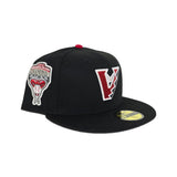 Black Upside Down Arizona Diamondbacks Gray Bottom 1998 Inaugural Season Side Patch New Era 59Fifty Fitted