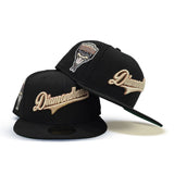 Black Script Arizona Diamondbacks Green Bottom 1998 Inaugural Season Side Patch New Era 59Fifty Fitted