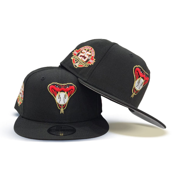 Navy Blue Arizona Diamondbacks 25th Anniversary New Era Snapback ...