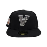 Black Upside Down Arizona Diamondbacks Pink Bottom 2001 World Series Side Patch New Era 59Fifty Fitted