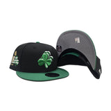 Black Boston Celtics Kelly Green Visor Gray Bottom The Most Champions In NBA History Side Patch New Era 9Fifty Snapback