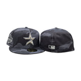 Camo Vize Houston Astros Gray Bottom 2005 World Series Side Patch New Era 59Fifty Fitted