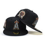 Black Camo Los Angeles Angels Gray Bottom 50th Anniversary Side Patch New Era 59Fifty Fitted