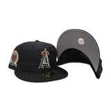 Black Camo Los Angeles Angels Gray Bottom 50th Anniversary Side Patch New Era 59Fifty Fitted