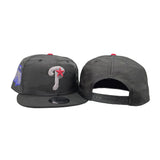 Black Camo Philadelphia Phillies Black Visor Gray Bottom 1996 All Star Game Side Patch New Era 9Fifty Snapback