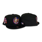 Black Chicago Cubs Clark The Bear Logo Gray Bottom 1990 All Star Game Side Patch New Era 59Fifty Fitted