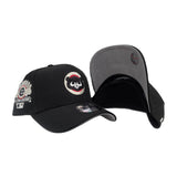 Black Chicago Cubs Curved Brim Gray Bottom 1990 All Star Game New Era Curved Brim A-Frame 9Forty Snapback