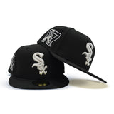 Black Chicago White Sox Gray Bottom Ken Griffey Jr. #17 Side Patch New Era 59Fifty Fitted