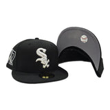 Black Chicago White Sox Gray Bottom Ken Griffey Jr. #17 Side Patch New Era 59Fifty Fitted