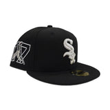 Black Chicago White Sox Gray Bottom Ken Griffey Jr. #17 Side Patch New Era 59Fifty Fitted