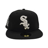 Black Chicago White Sox Gray Bottom Ken Griffey Jr. #17 Side Patch New Era 59Fifty Fitted