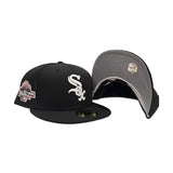 Black Chicago White Sox Gray Bottom Red 2003 All Star Game Side Patch New Era 59Fifty Fitted