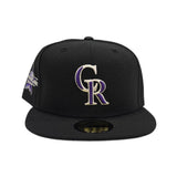 Black Colorado Rockies Gray Bottom 2021 All Star Game Side Patch New Era 59Fifty Fitted