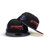 Black Courduroy Houston Astros Gray Bottom