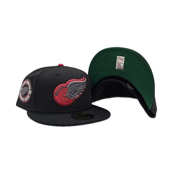 Detroit Bottom Rocker Patch Black Detroit Red Wings Green Bottom 1926 Inaugural Season Side Patch ...