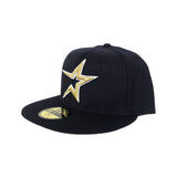 Navy Blue Houston Astros Gray Bottom New Era 59Fifty True Authentic On Field Fitted