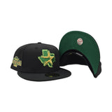 Black Houston Astros Green Bottom 2004 All Star Game Side Patch New Era 59Fifty Fitted