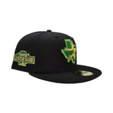 Black Houston Astros Green Bottom 2004 All Star Game Side Patch New Era 59Fifty Fitted