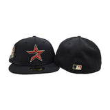 Black Dashmark Mesh Houston Astros Pink Bottom 45th Anniversary Side Patch New Era 59Fifty Fitted