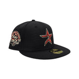 Black Dashmark Mesh Houston Astros Pink Bottom 45th Anniversary Side Patch New Era 59Fifty Fitted