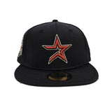 Black Dashmark Mesh Houston Astros Pink Bottom 45th Anniversary Side Patch New Era 59Fifty Fitted