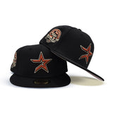 Black Dashmark Mesh Houston Astros Pink Bottom 45th Anniversary Side Patch New Era 59Fifty Fitted