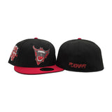 Black Joker Villain #1 Marvel DC Comics Red Visor Gray Bottom HA Ha Ha Ha Side Patch New Era 59Fifty Fitted