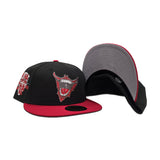 Black Joker Villain #1 Marvel DC Comics Red Visor Gray Bottom HA Ha Ha Ha Side Patch New Era 59Fifty Fitted
