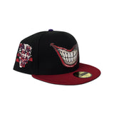 Black Jockers Red Visor Gray Bottom HA Ha Ha Ha Side Patch New Era 59Fifty Fitted