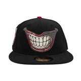 Black Joker Villain Marvel/DC Comicss Gray Bottom HA Ha Ha Ha Side Patch New Era 59Fifty Fitted