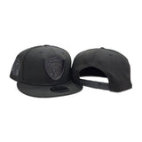 Black Las Vegas Raiders Black Visor Gray Bottom 60th Anniversary Side Patch New Era Metal Badge 9Fifty Snapback